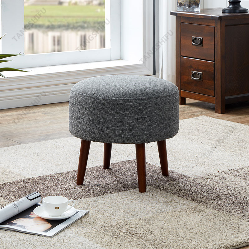 TSF-6803-Grey Ottoman